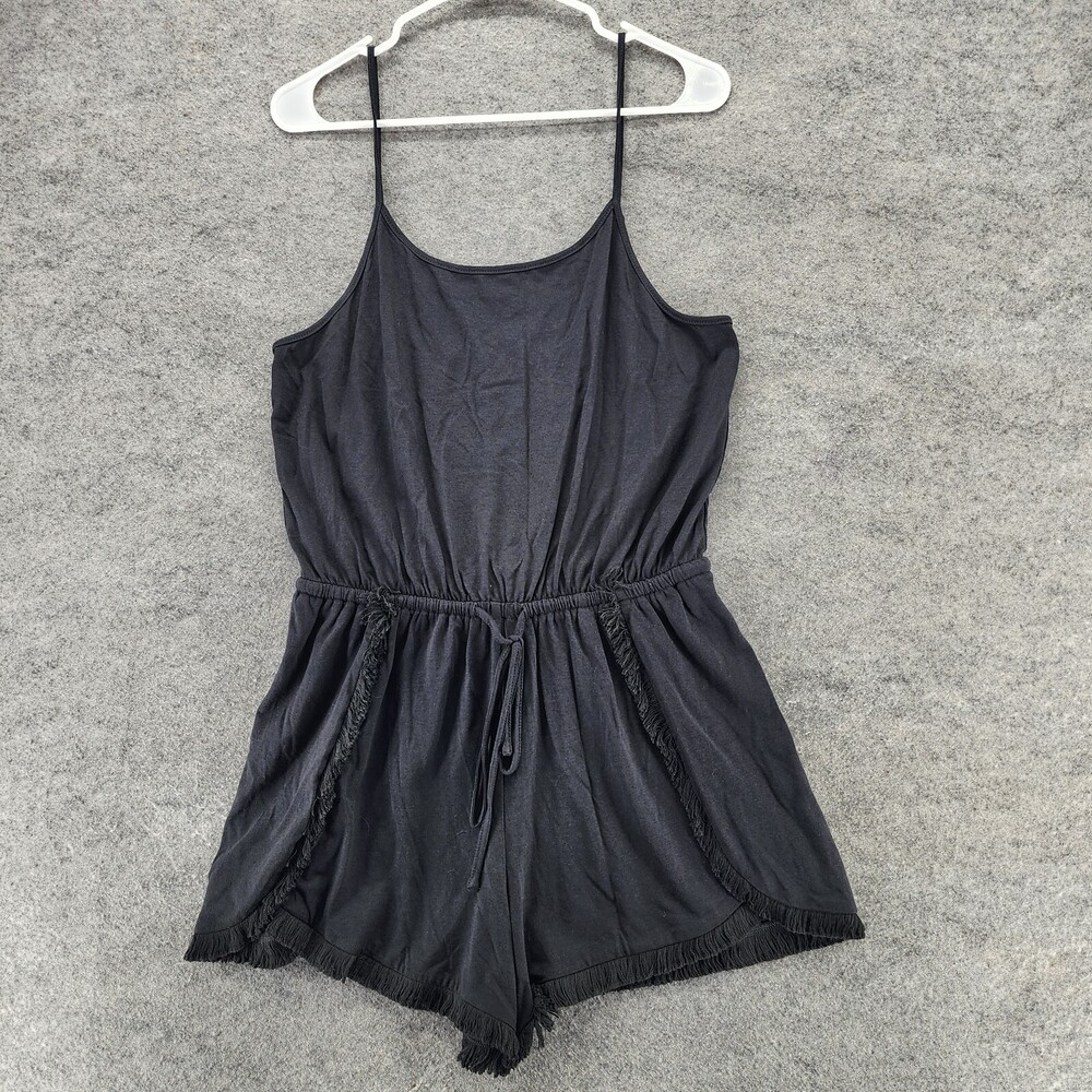 Lulus Romper Womens Medium Sleeveless Black